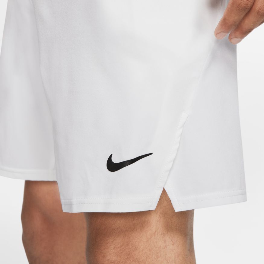Nike Court Flex Ace 9 Short - white/black