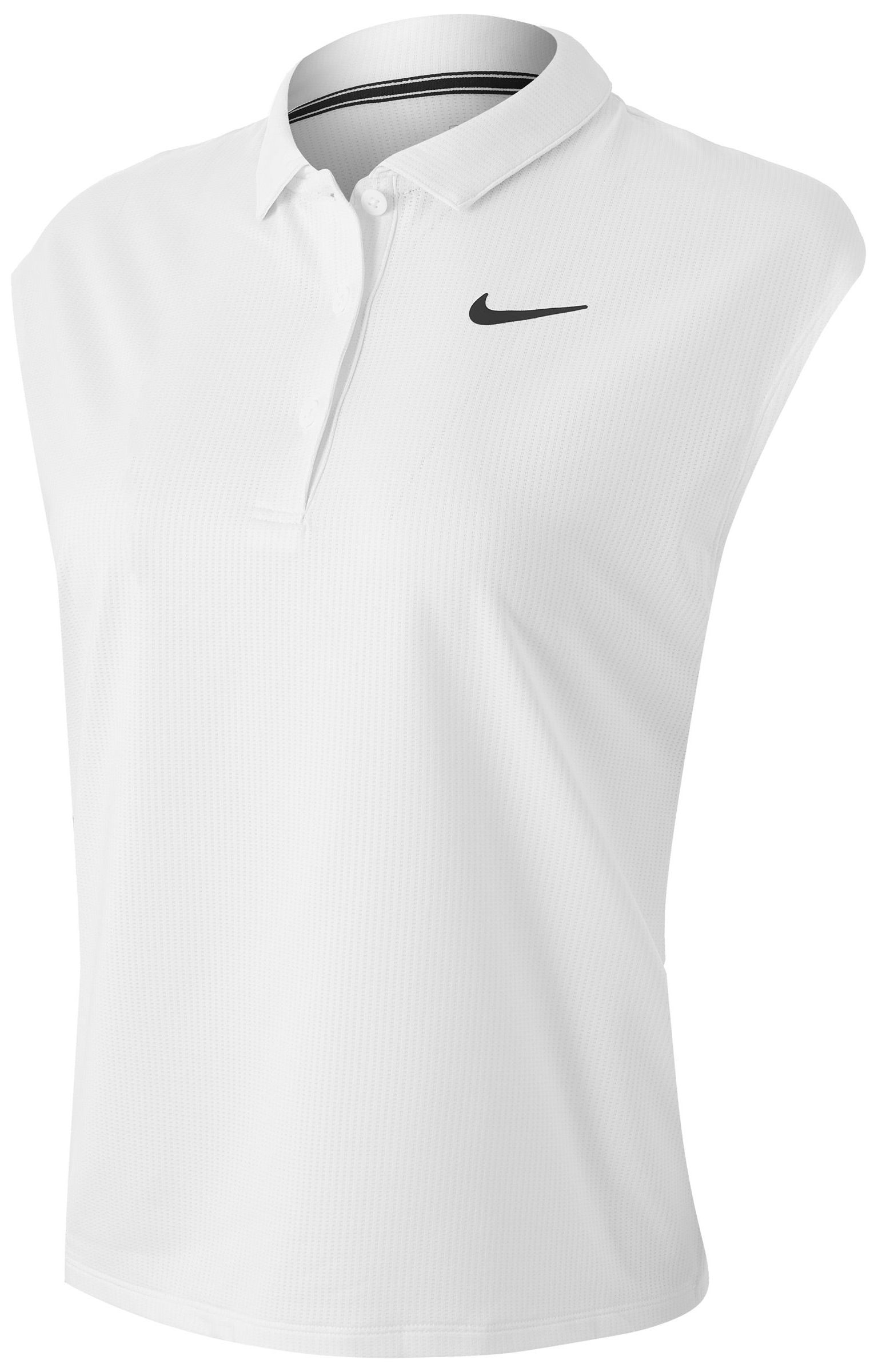 nike-court-dri-fit-victory-polo-w-white-black-1 Nike Court Dri-Fit Victory Polo W - white/black