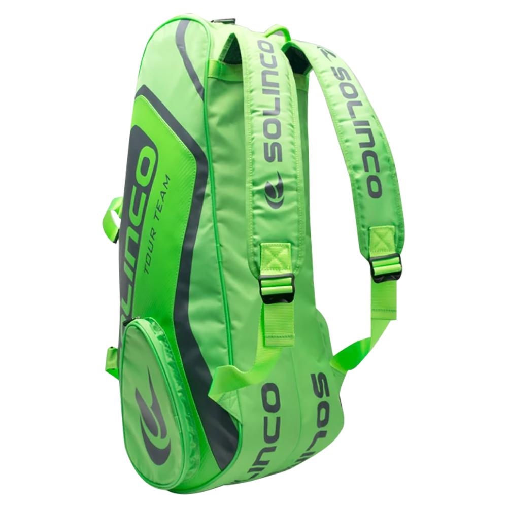 solinco-racquet-bag-6-neon-green-2 Solinco Racquet Bag 6 - neon green