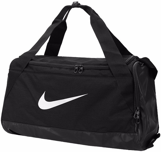 Nike Brasilia Small Duffel - black/black/white