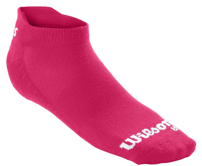 Wilson Kaos II No Show Sock 1P - love potion/white