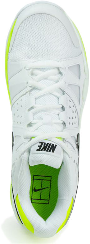 Nike Air Vapor Advantage - white/black/volt