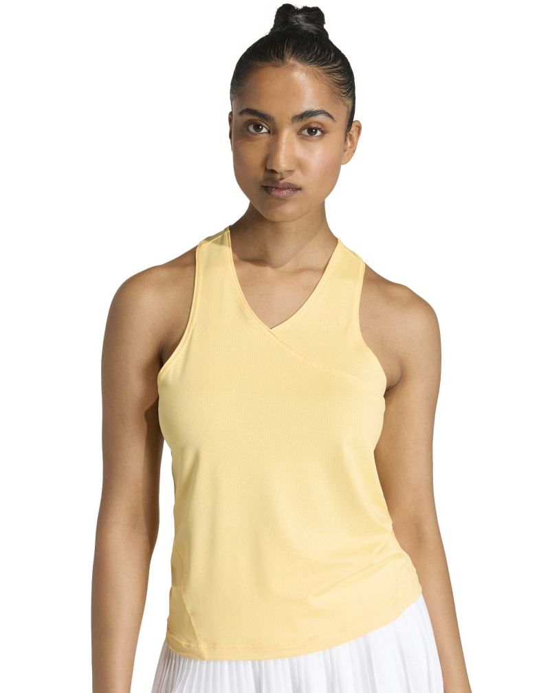 Adidas Tennis Club Climacool V-Neck - ice tangerine Adidas Tennis Club Climacool V-Neck - ice tangerine