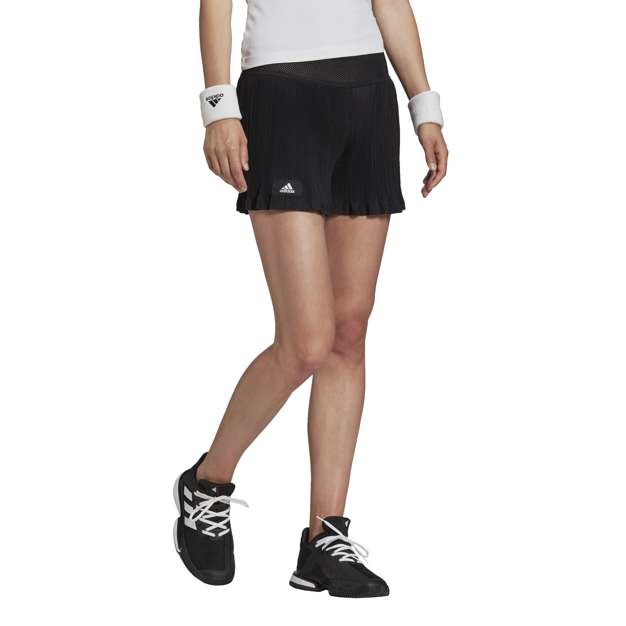 Adidas W Plisse Shorts - black