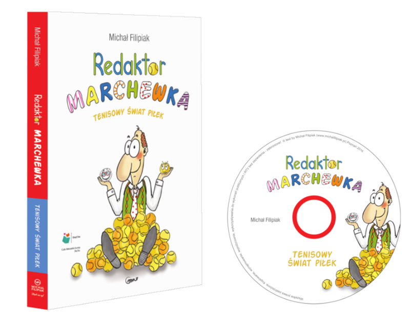 Audiobook - Redaktor Marchewka Tenisowy świat piłek