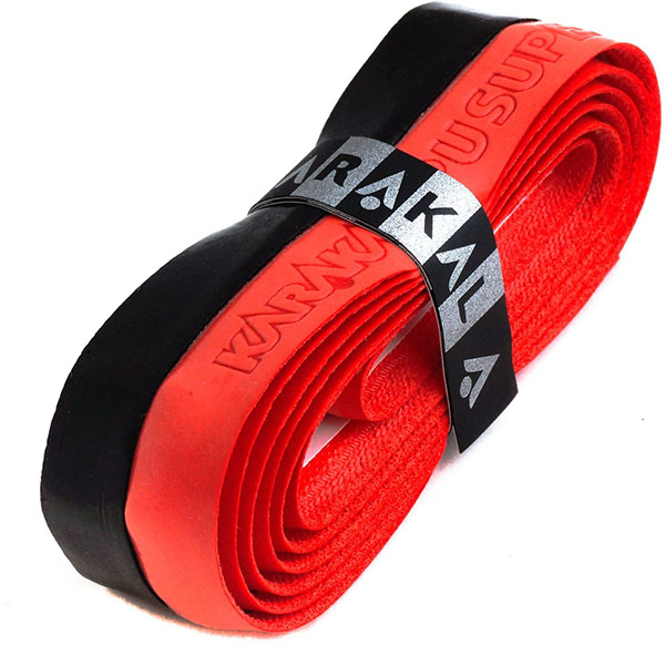 Karakal PU Super Grip Duo (1 szt.) - black/red