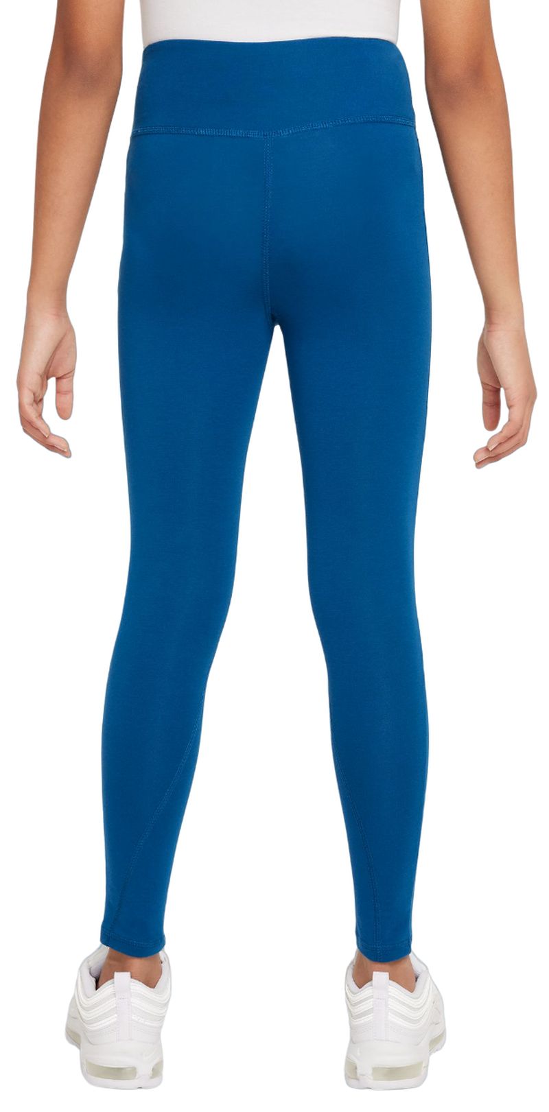 Nike Kids Sportswear Favorites High-Waist Leggings - court blue/white