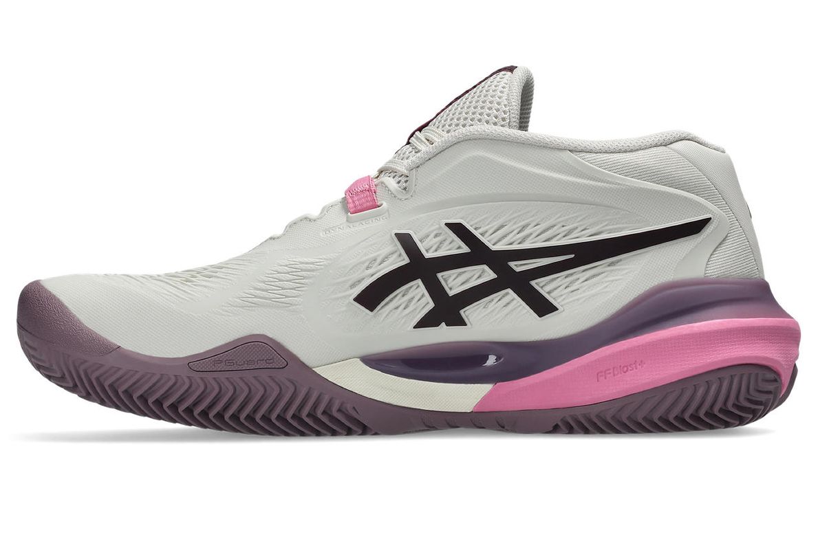 Asics Gel-Resolution X Clay - soft oat/dark aubergine Asics Gel-Resolution X Clay - soft oat/dark aubergine