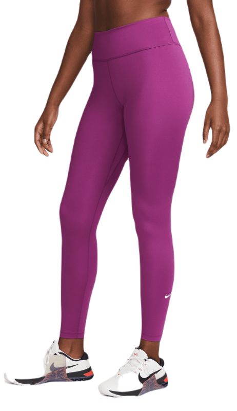 the nike one tight fit mid rise leggings