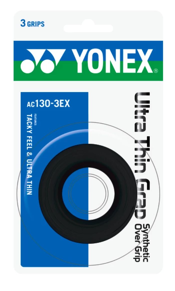 Yonex Ultra Thin Grap 3P - black