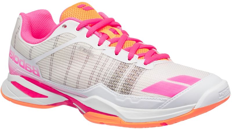 babolat-jet-team-all-court-woman-white-orange-pink-1 Babolat Jet Team All Court Woman - white/orange/pink