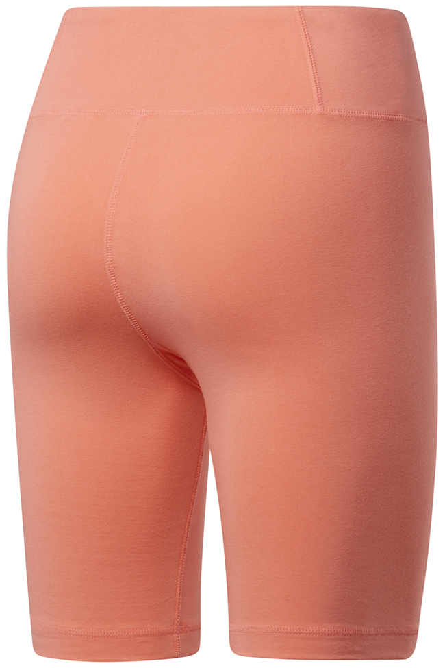 Reebok Womens RI SL Fitted Logo Shorts - twisted coral