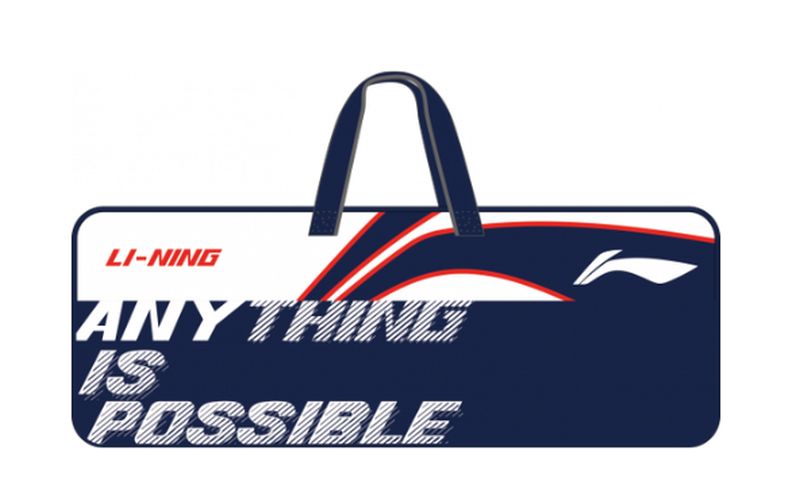 laning-back Li-Ning International Player Badminton Square Thermobag - navy blue