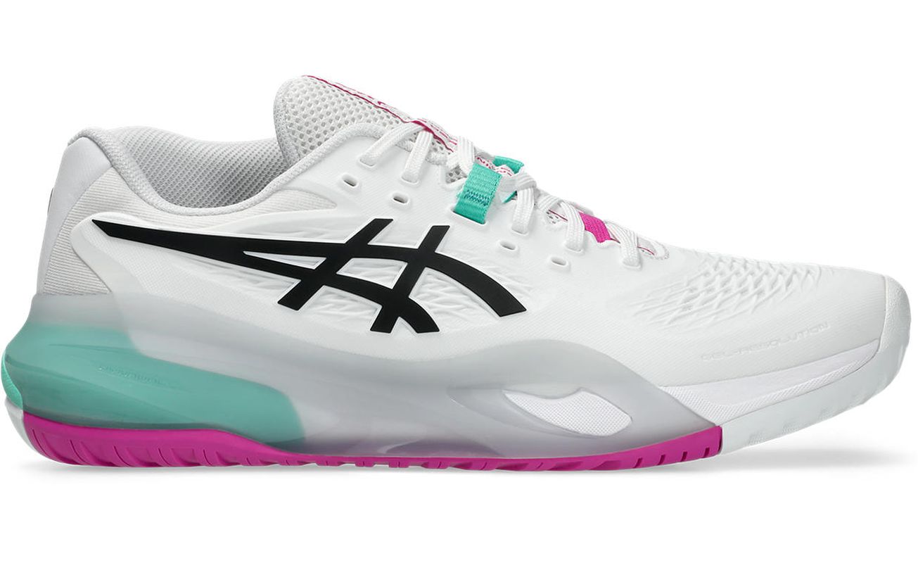 Asics Gel-Resolution X - white/aurora green 