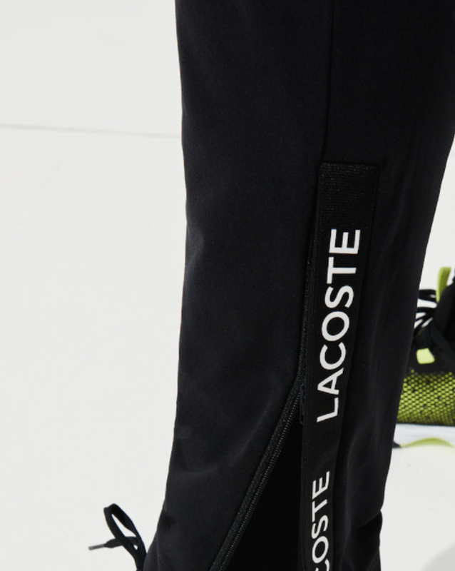 Lacoste Men’s SPORT Tracksuit Pants - black/white