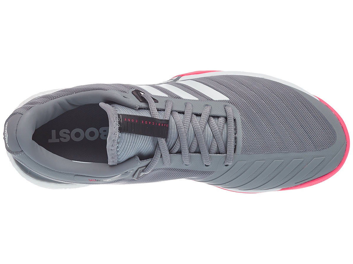 adidas-barricade-boost-matte-silver-white-scarlet-4 Adidas Barricade Boost - matte silver/white/scarlet