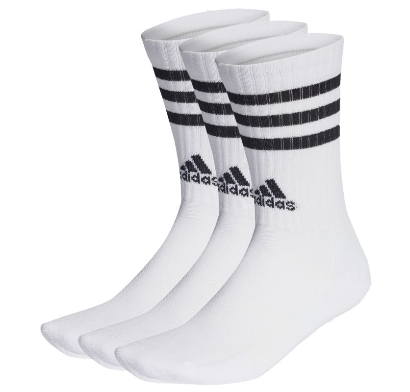 Adidas 3-Stripes Cushioned Crew Socks 3P