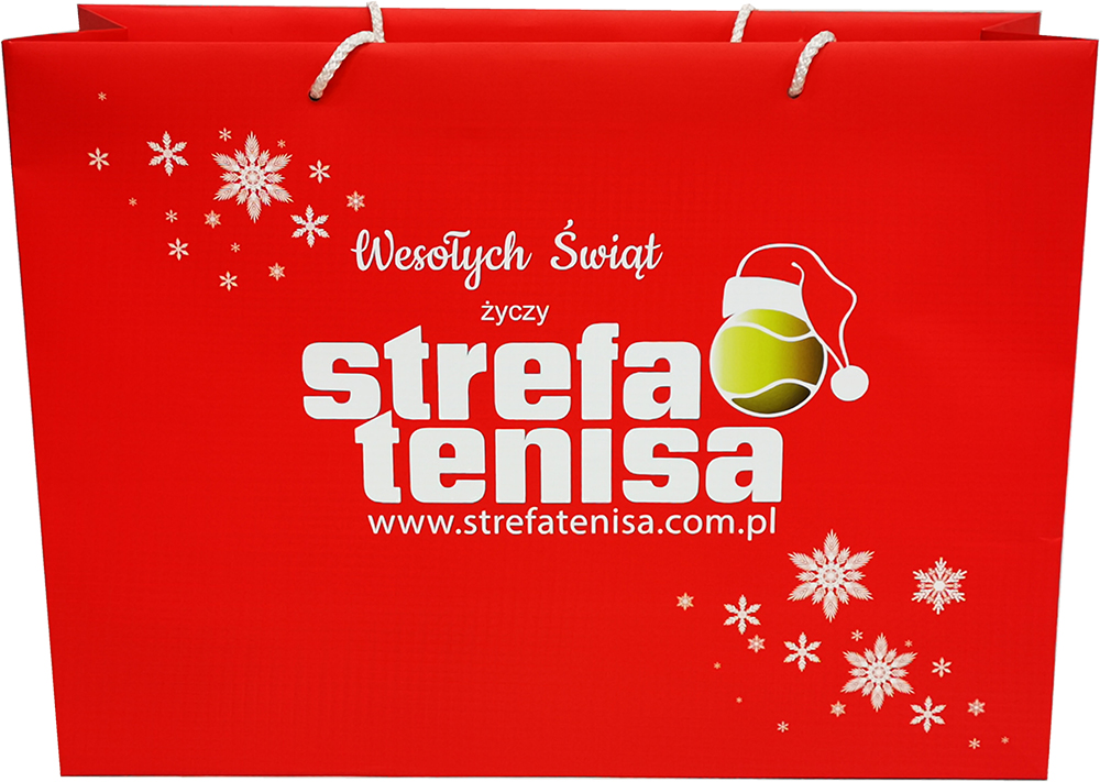Torebka na prezenty - czerwona