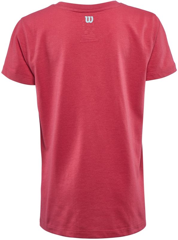 Wilson Floret Tech Tee - holly berry