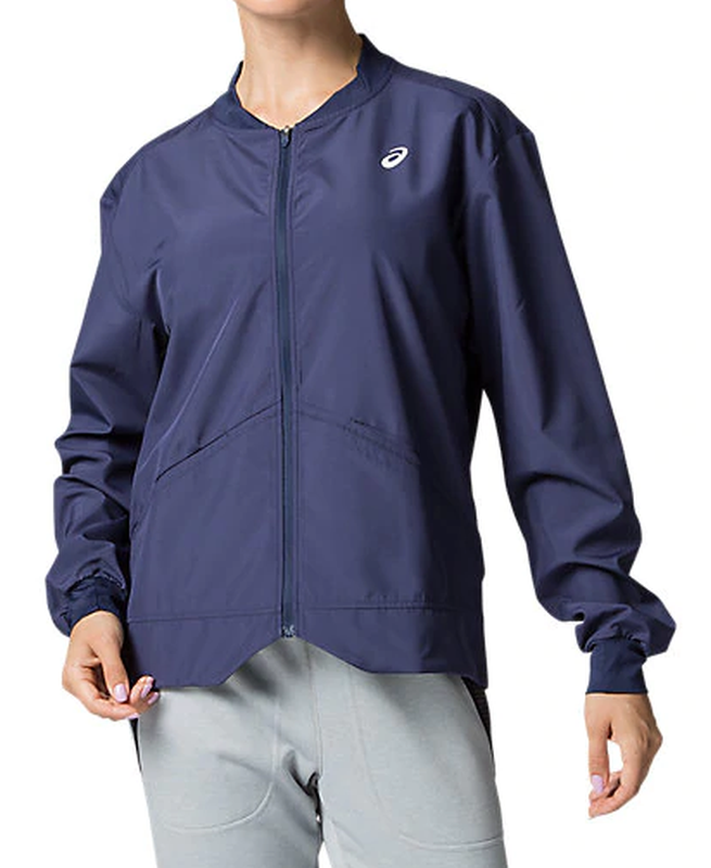 Asics Club W Woven Jacket - peacoat