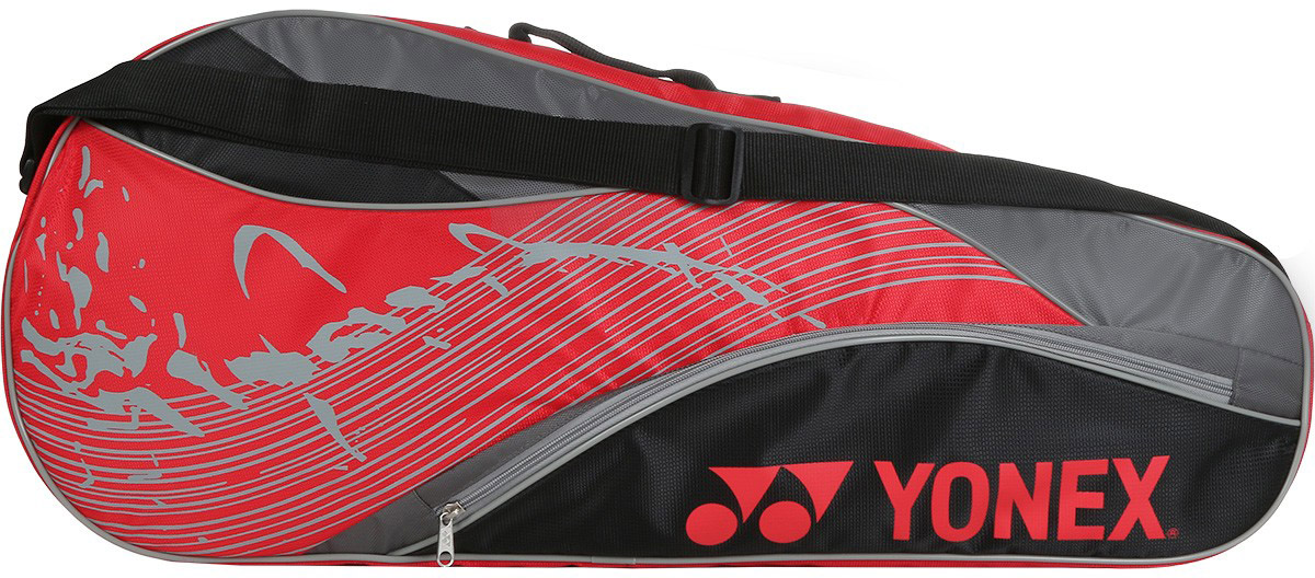 yonex-racquet-bag-3-pack-red-2 Yonex Racquet Bag 3 Pack - red