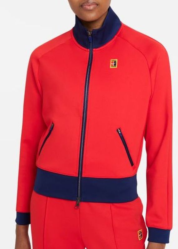 Nike Court Heritage Jacket FZ W - university red/binary blue