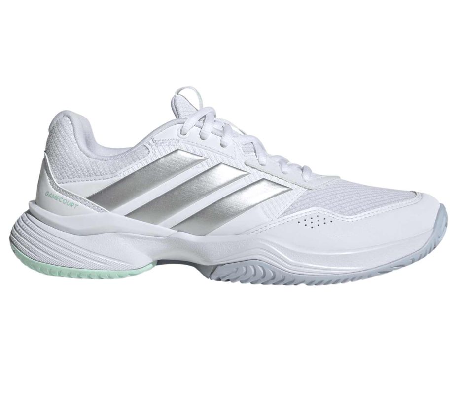 Adidas GameCourt 3 W - cloud white/silver metallic/ice blue