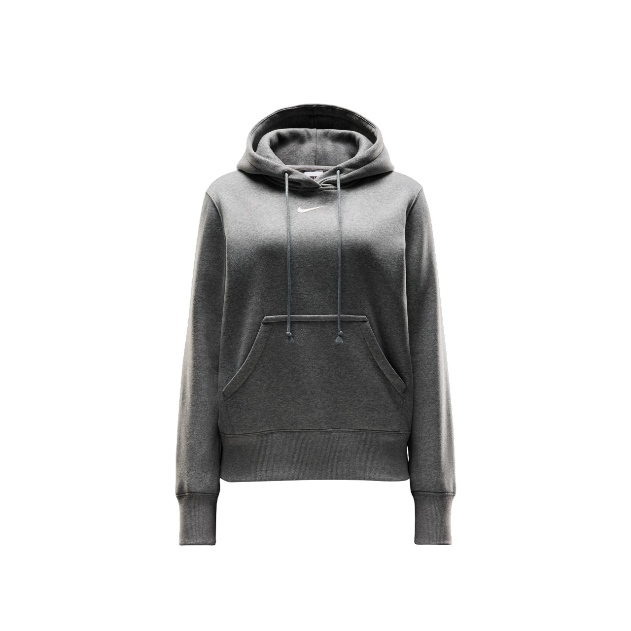 Nike Sportwear Phoenix Fleece Hoodie - dark grey heather/sail 