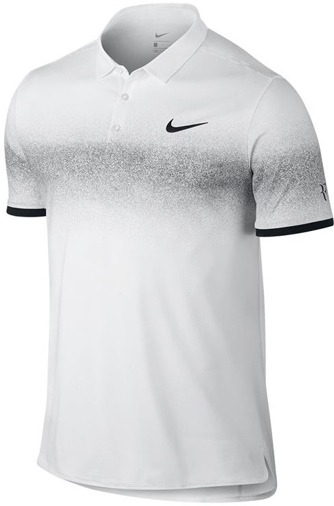 Nike RF Advantage Premier Polo - white/black