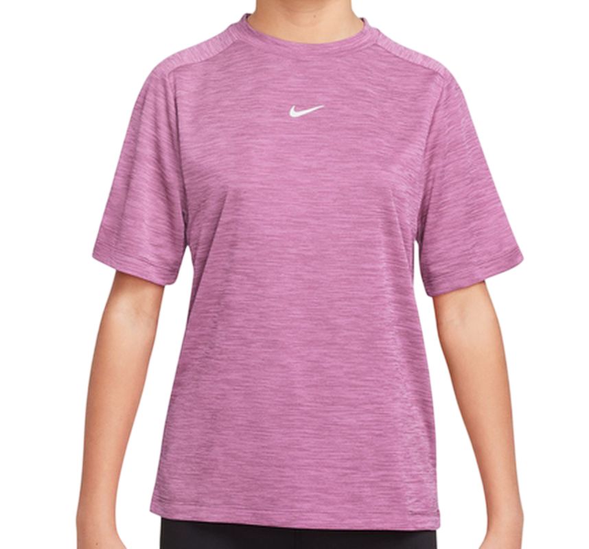 Nike Boys Multi Dri-FIT Short-Sleeve - light magenta/pure/white