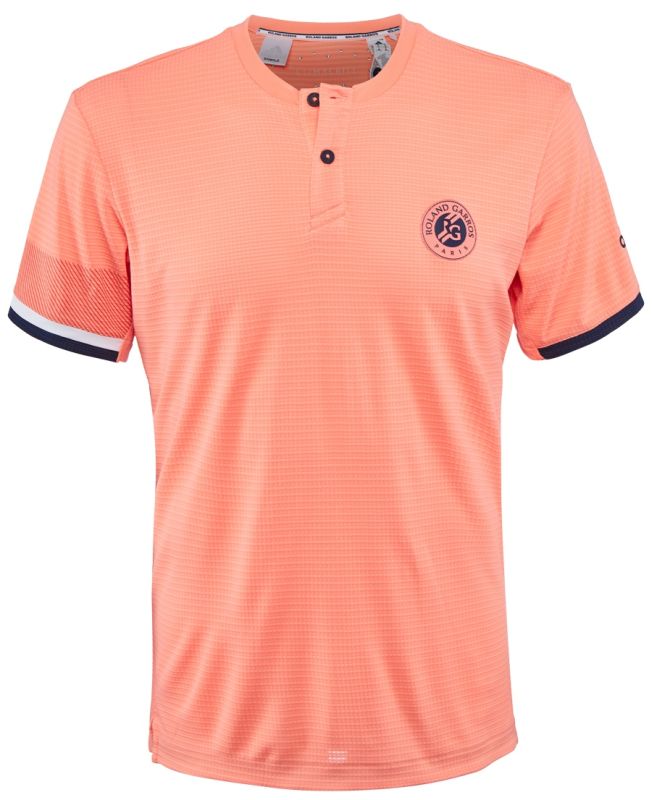 adidas-climachill-tee-roland-garros-chalk-coral-1 Adidas Climachill Tee Roland Garros - chalk coral