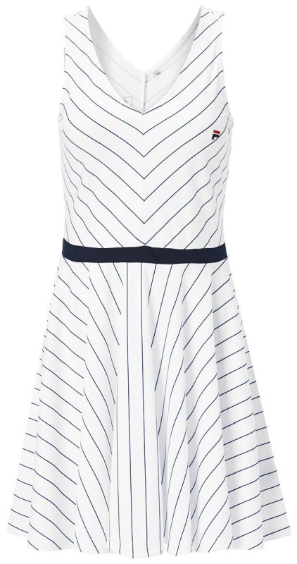 Fila Dress Lottie W - white/peacoat blue stripe