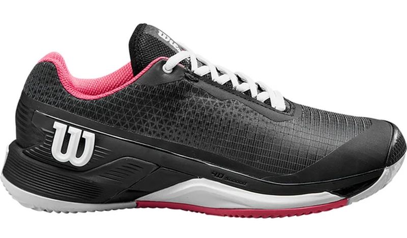 178244_3 Wilson Rush Pro 4.0 Clay - black/hot pink/white