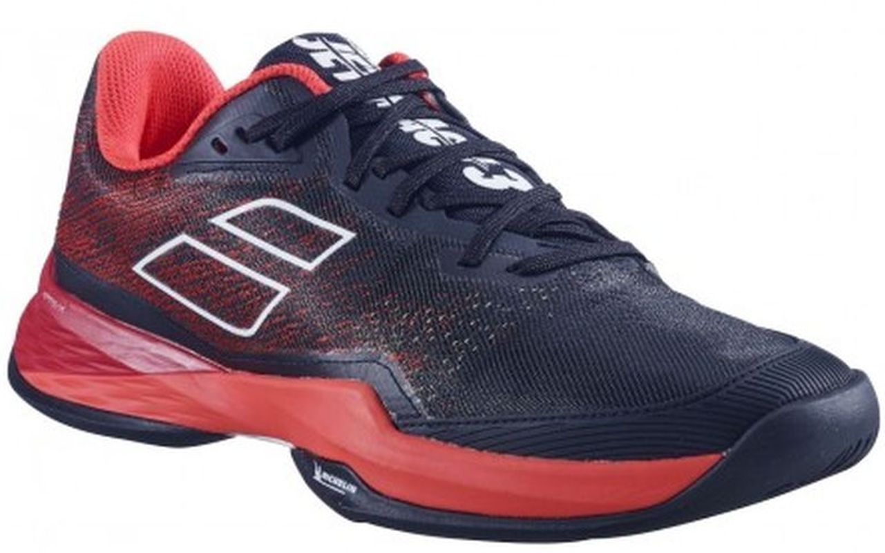 Babolat Jet Mach 3 All Court Men - black/poppy red