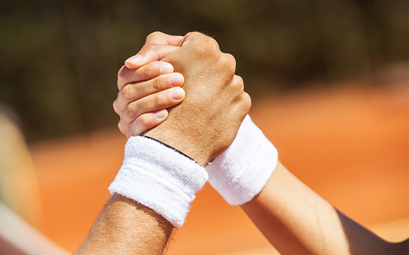 Proč nosí tenisté potítka? Proč nosí tenisté potítka?