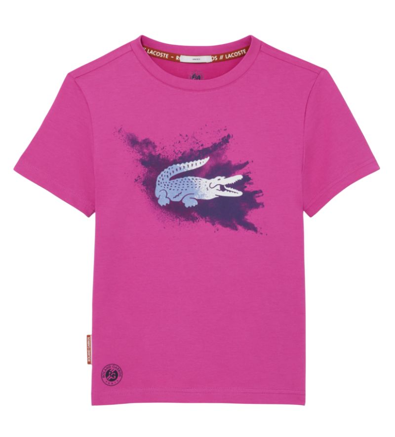 TJ8803_I1L_24 Lacoste Kids Roland-Garros Edition Jersey Tennis