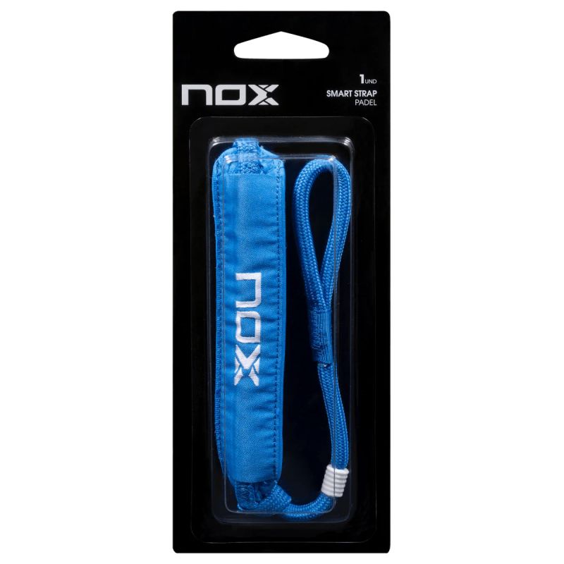 NOX Smart Strap Luxury Padel - blue/white NOX Smart Strap Luxury Padel - blue/white