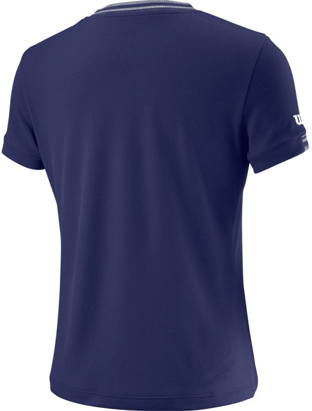 Wilson G Team V-Neck - blue depths