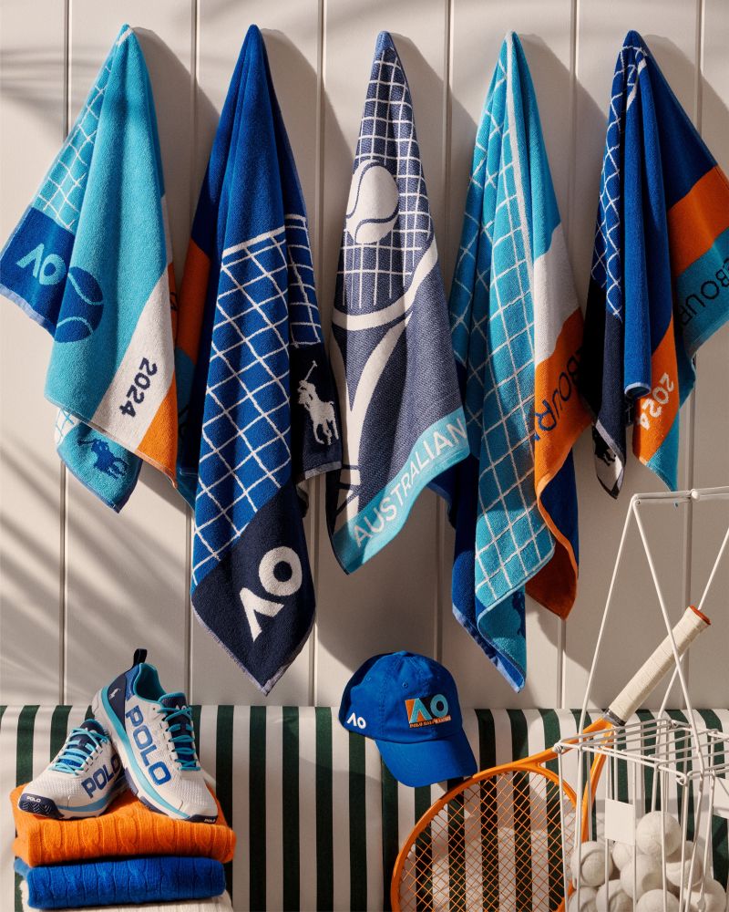 Australian Open x Ralph Lauren Player Towel - blue