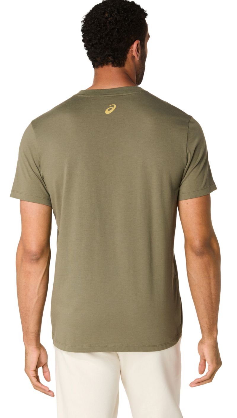 Asics Logo Short Sleeve - mantle green