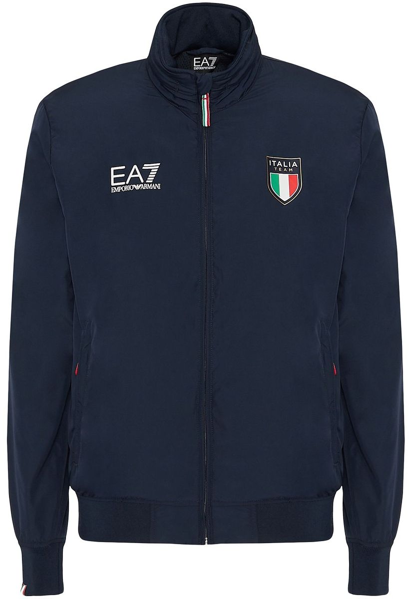 ea7-man-woven-bomber-jacket-navy-blue-1 EA7 Man Woven Bomber Jacket - navy blue