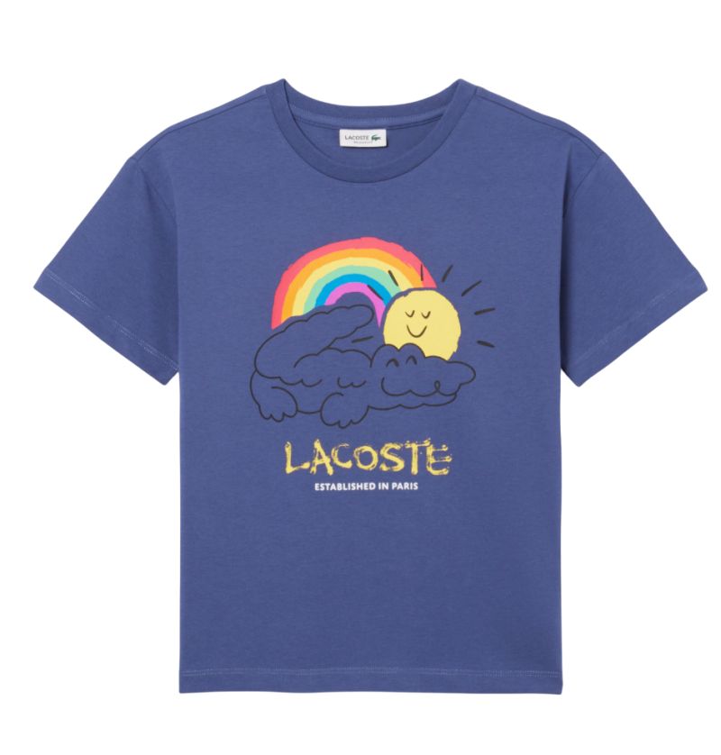 TJ8455_I1M_24 Lacoste Printed Cotton