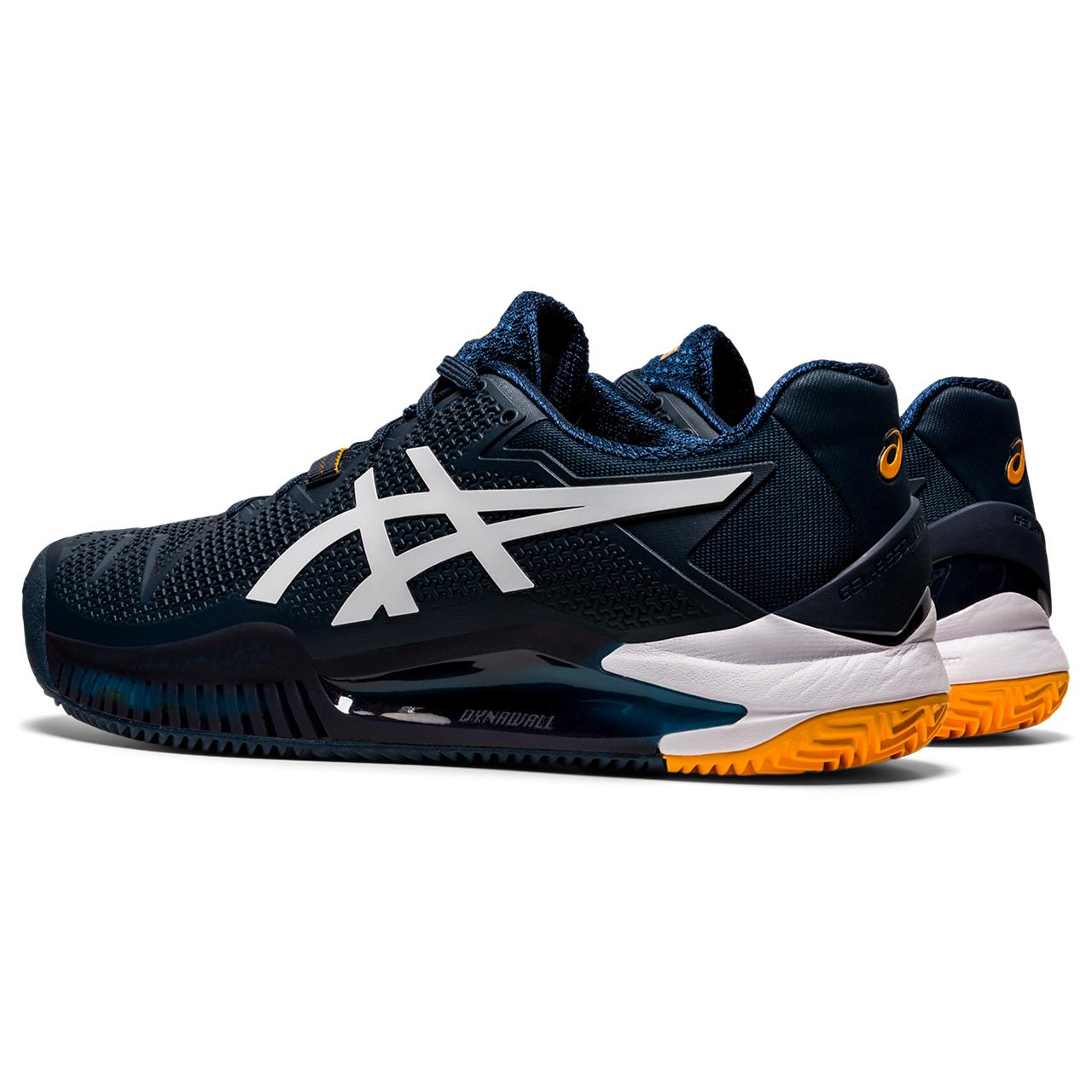 asics-gel-resolution-8-clay-french-blue-white-4 Asics Gel-Resolution 8 Clay - french blue/white