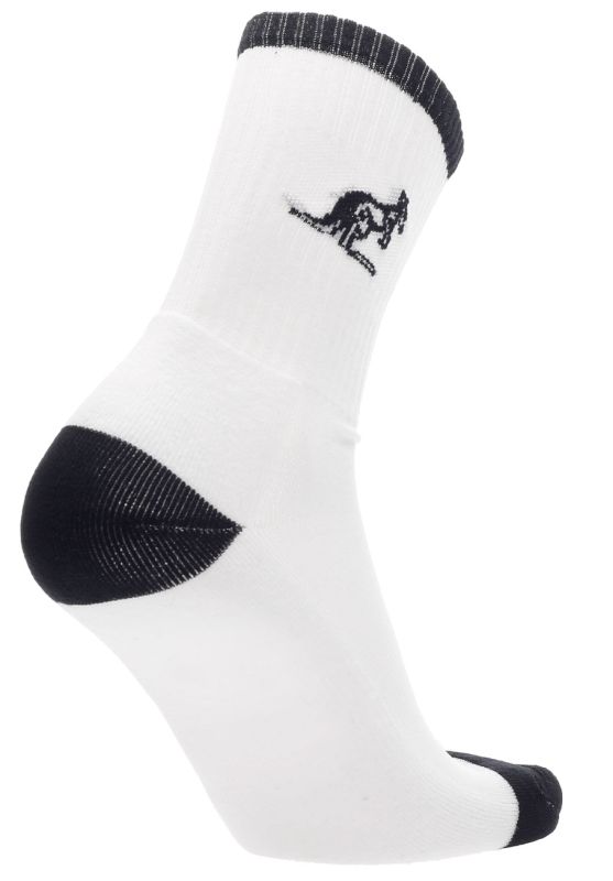 australian-nylon-socks-bianco-nero-2 Australian Nylon Socks - bianco/nero