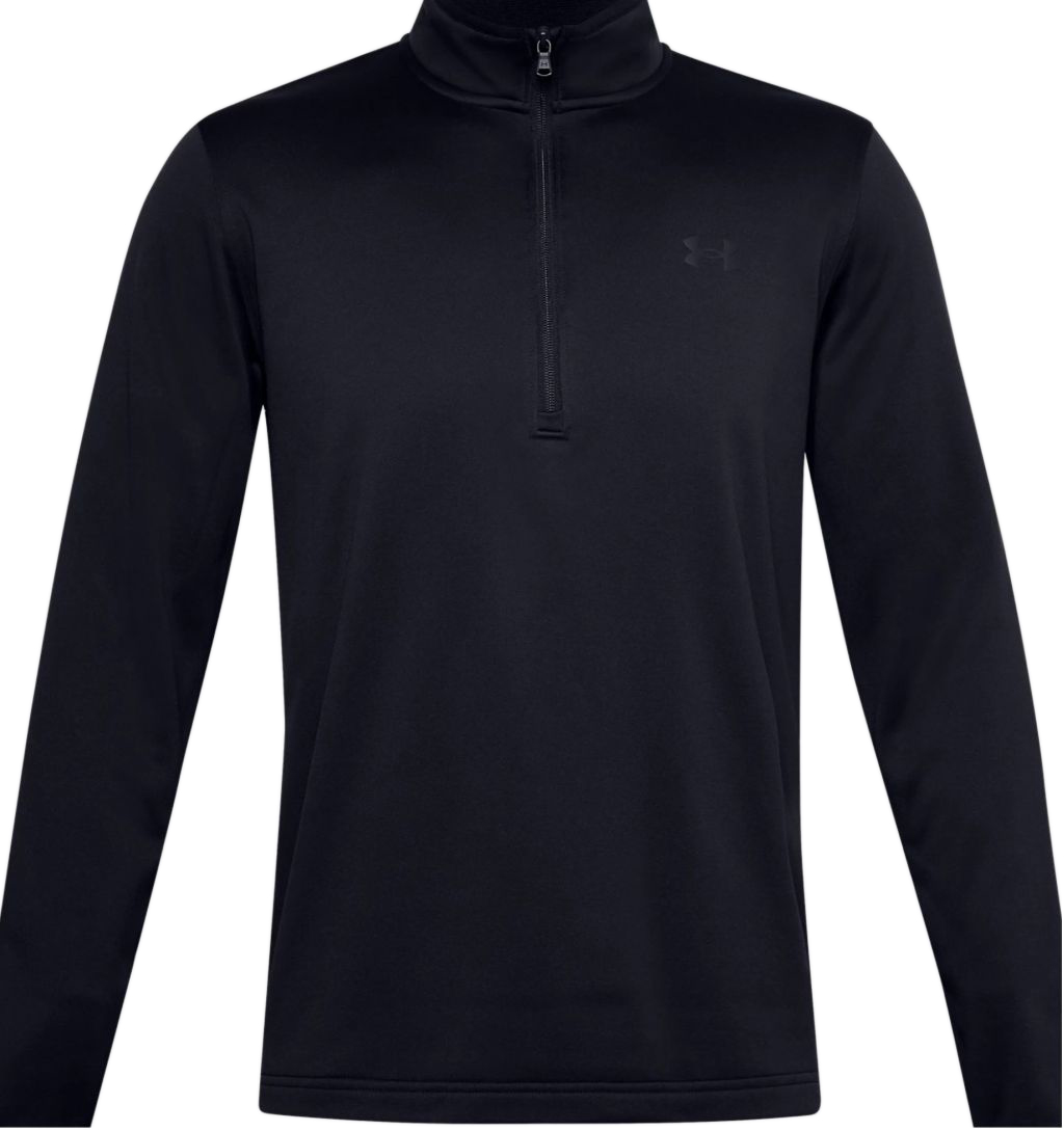 Under Armour Men's Armour Fleece 1/2 Zip - black
