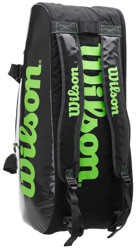 Wilson Super Tour 2 Comp Large - charcoal/green