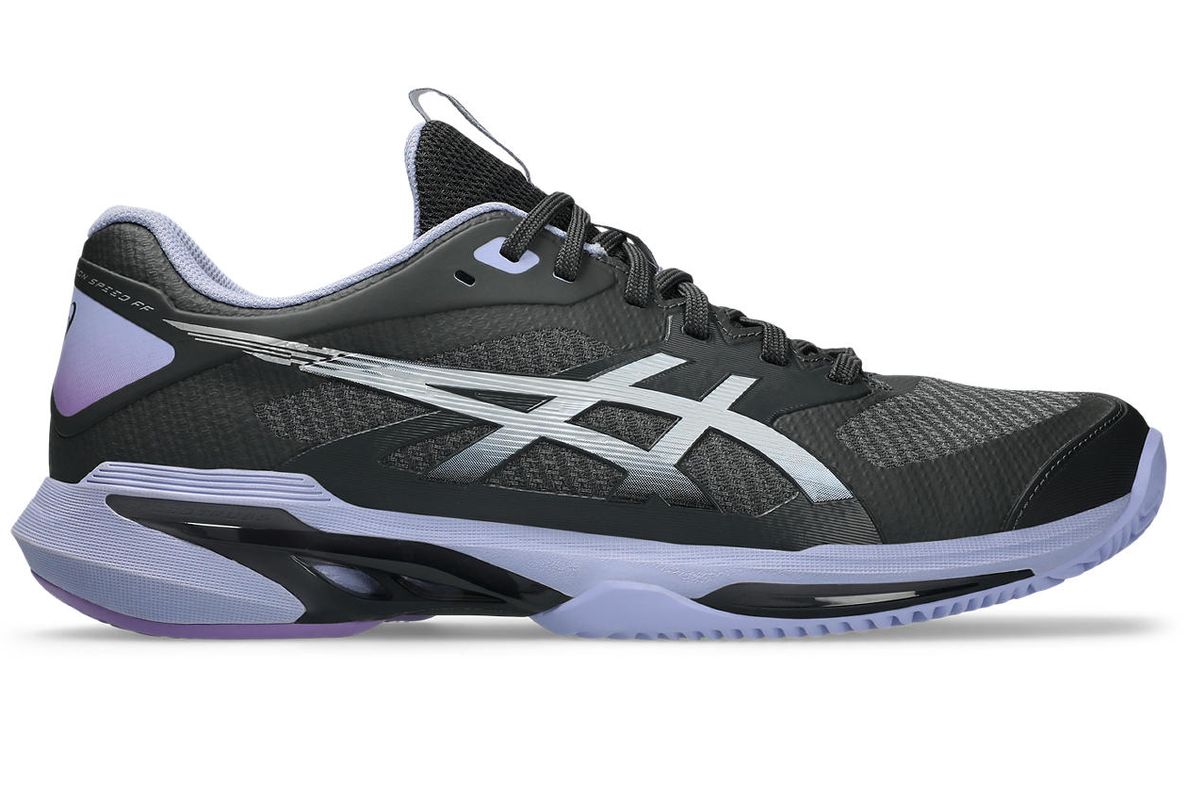Męskie buty do padla Asics Solution Speed FF 4 Clay Night Energy - graphite grey/pure silver