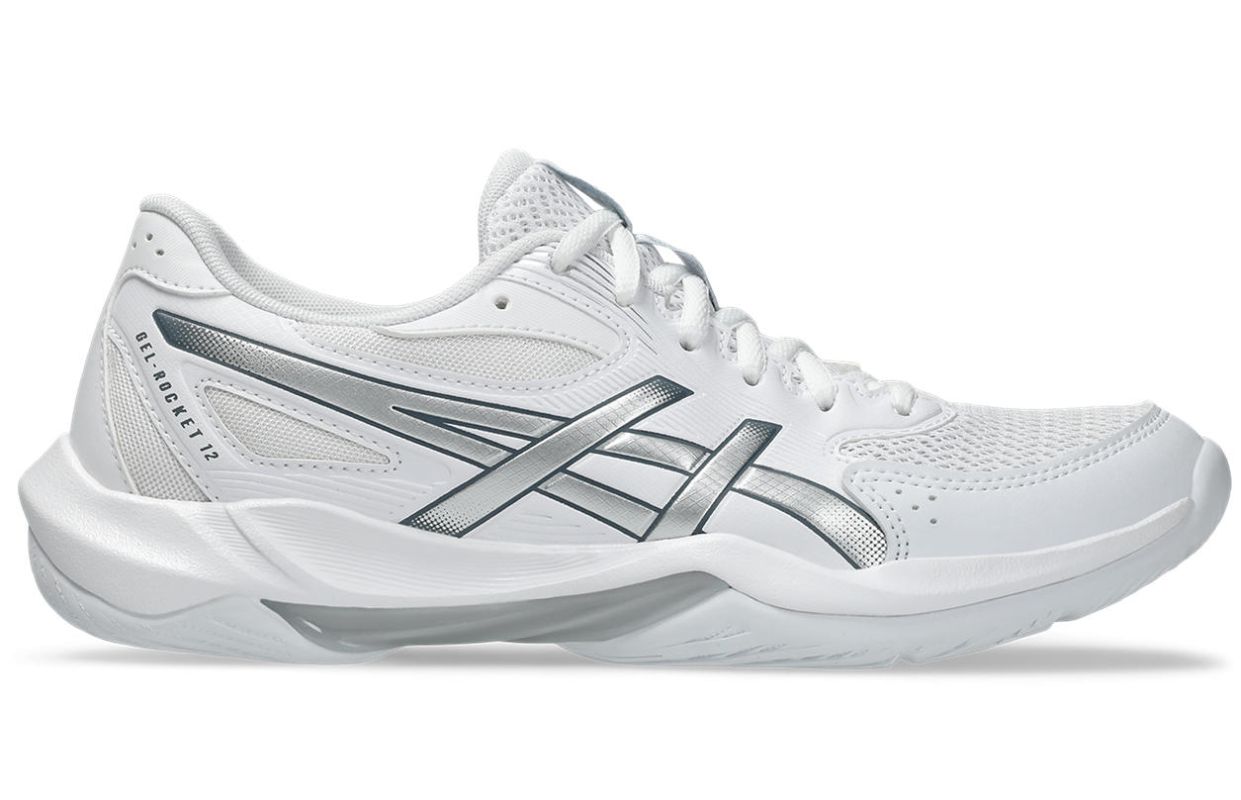 Asics Gel-Rocket 12 - white/pure silver Asics Gel-Rocket 12 - white/pure silver