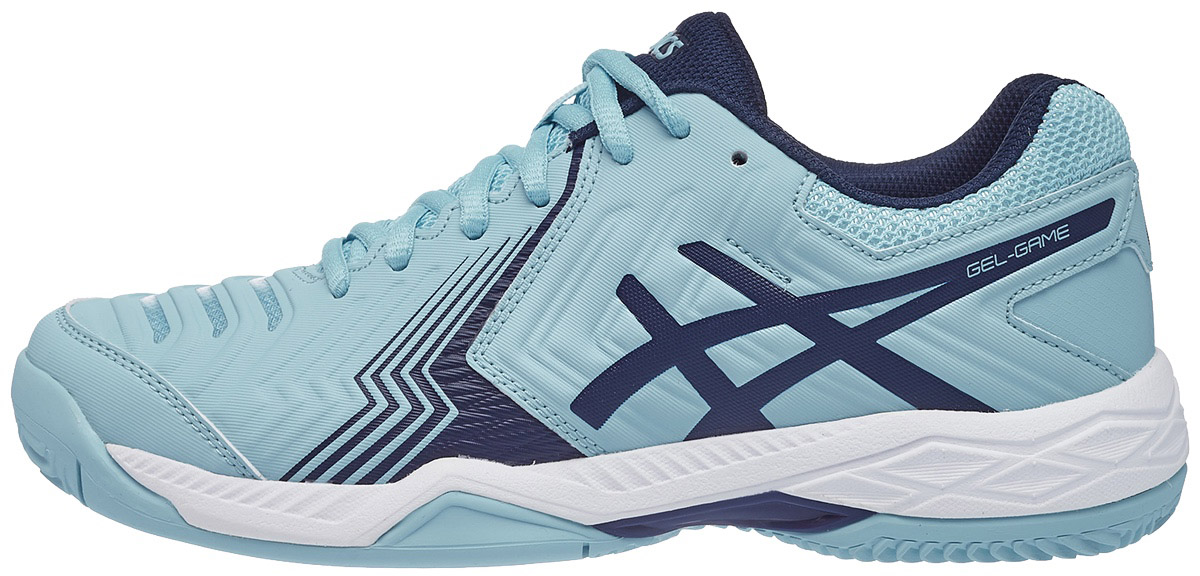 Asics Gel-Game 6 Clay - porcelain blue/indigo blue/white