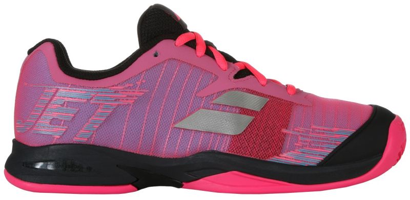 babolat-jet-clay-junior-pink-black-1 Babolat Jet Clay Junior - pink/black